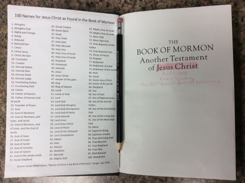 100 Names for Jesus Christ in the Book of Mormon